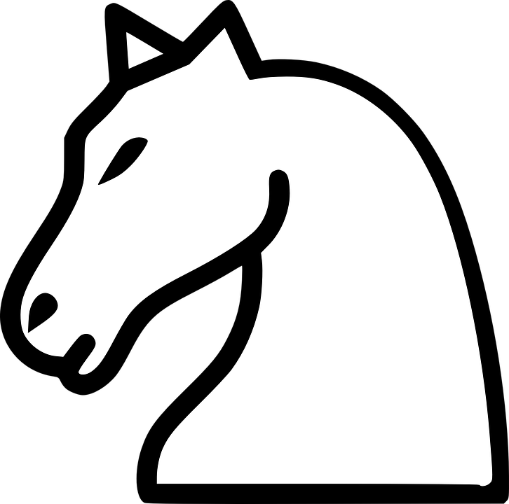 Chess Knight Piece Icon PNG image