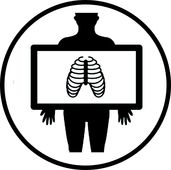 Chest Xray Illustration PNG image