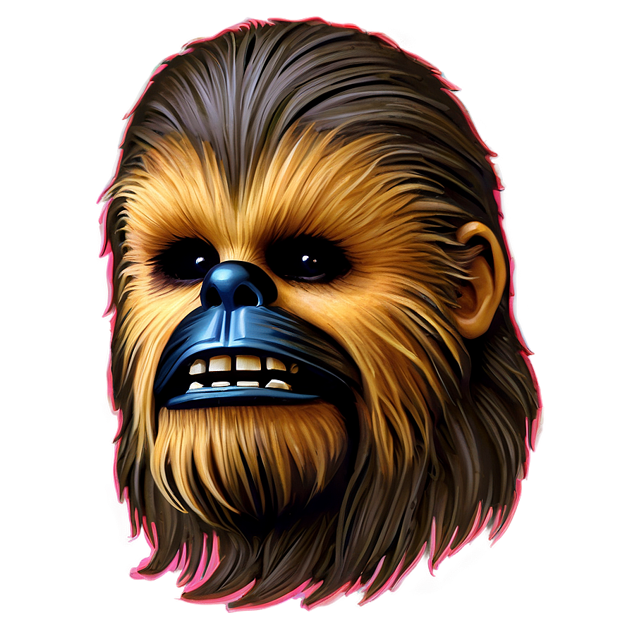 Chewbacca Fan Artwork Png 16 PNG image