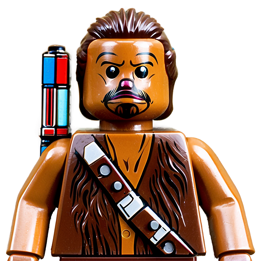 Chewbacca Lego Figure Png 06202024 PNG image