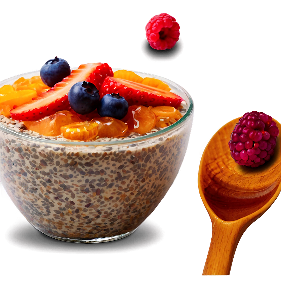 Chia Pudding Breakfast Png 60 PNG image