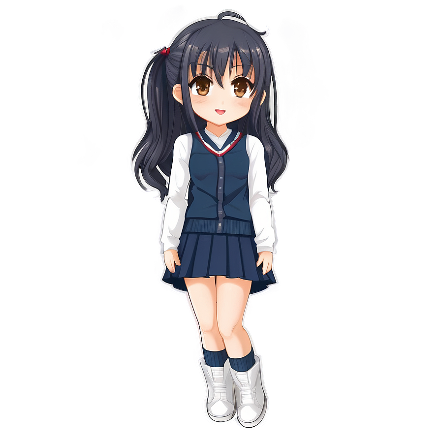 Chibi Anime Drawing Png 60 PNG image