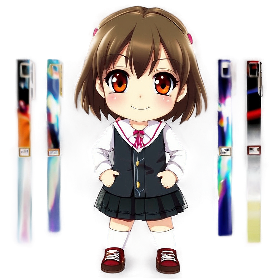 Chibi Anime Girl Png 05032024 PNG image