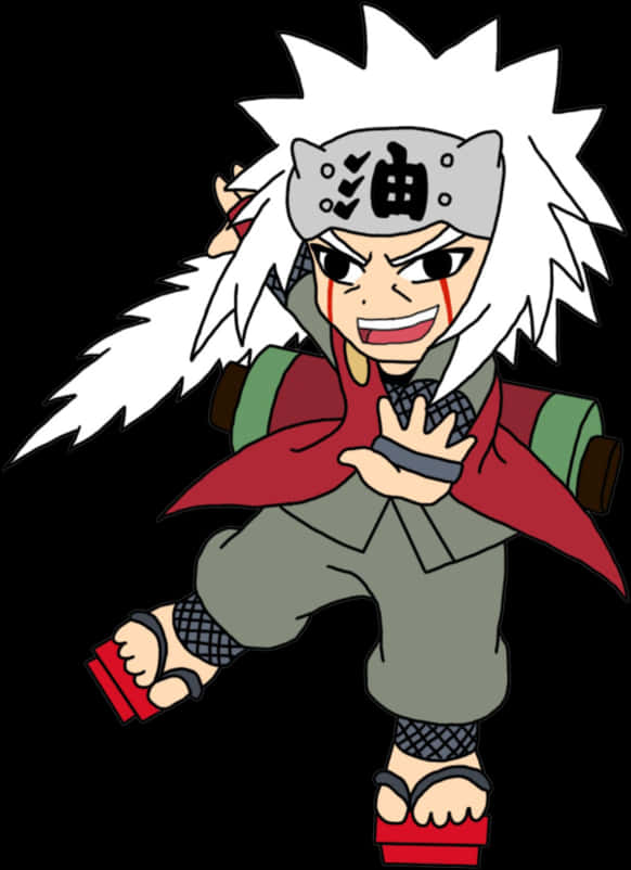 Chibi_ Jiraiya_ Naruto_ Character PNG image