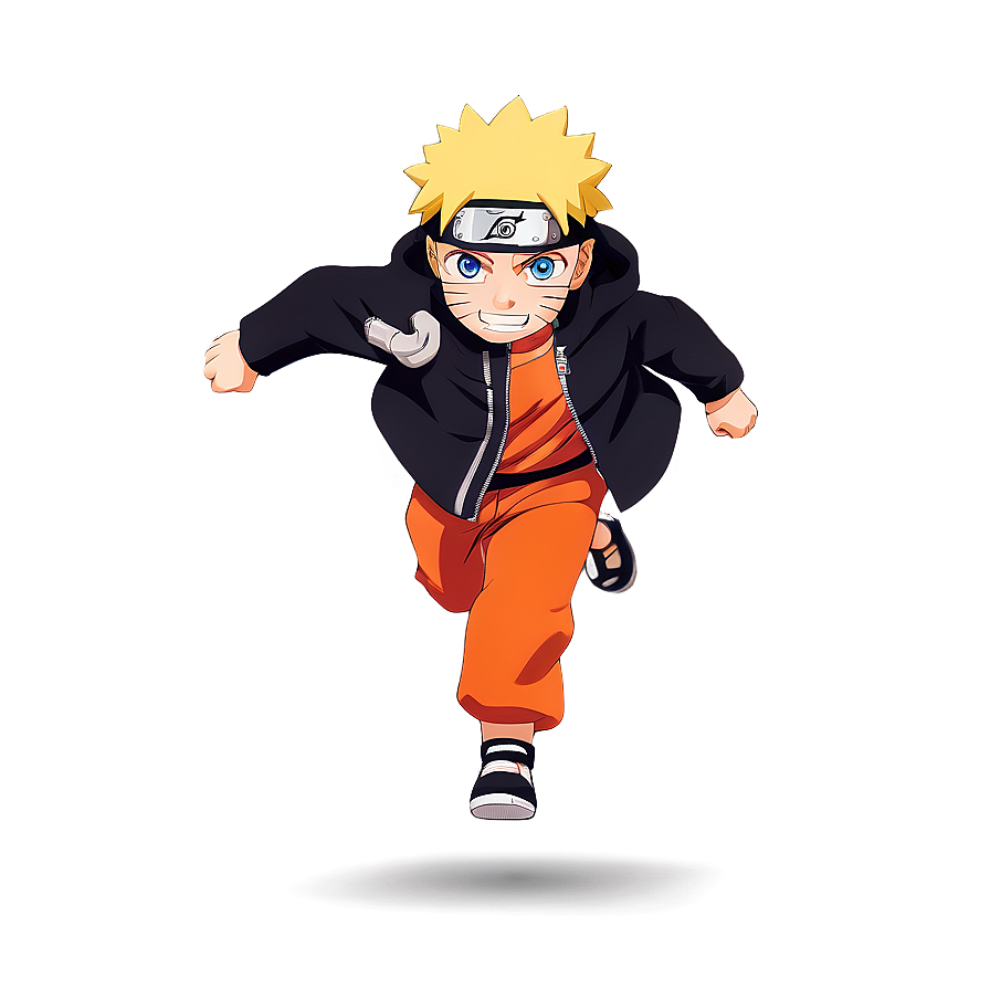 Chibi Naruto Running Cute Png 92 PNG image