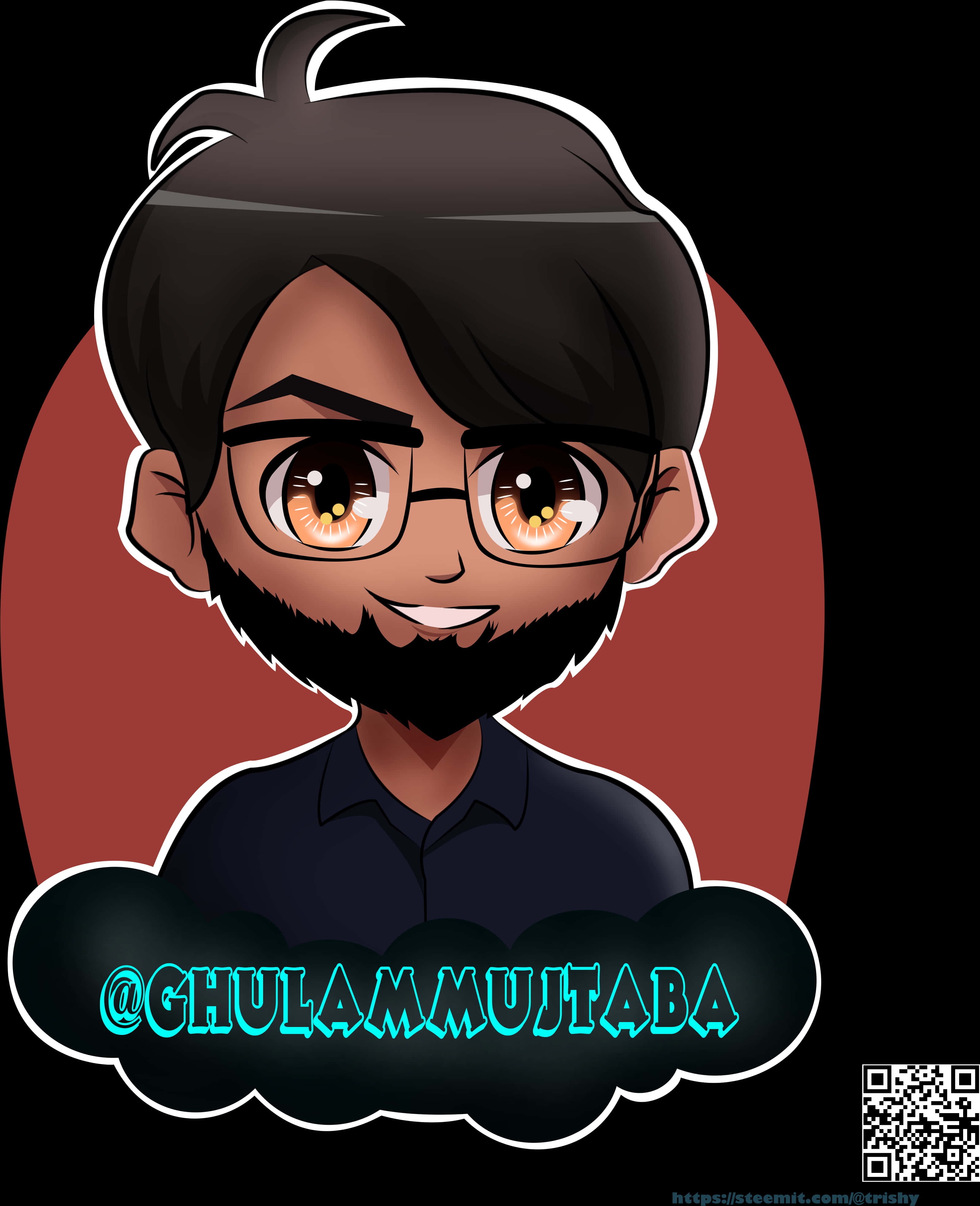 Chibi_ Style_ Anime_ Boy_ Avatar PNG image