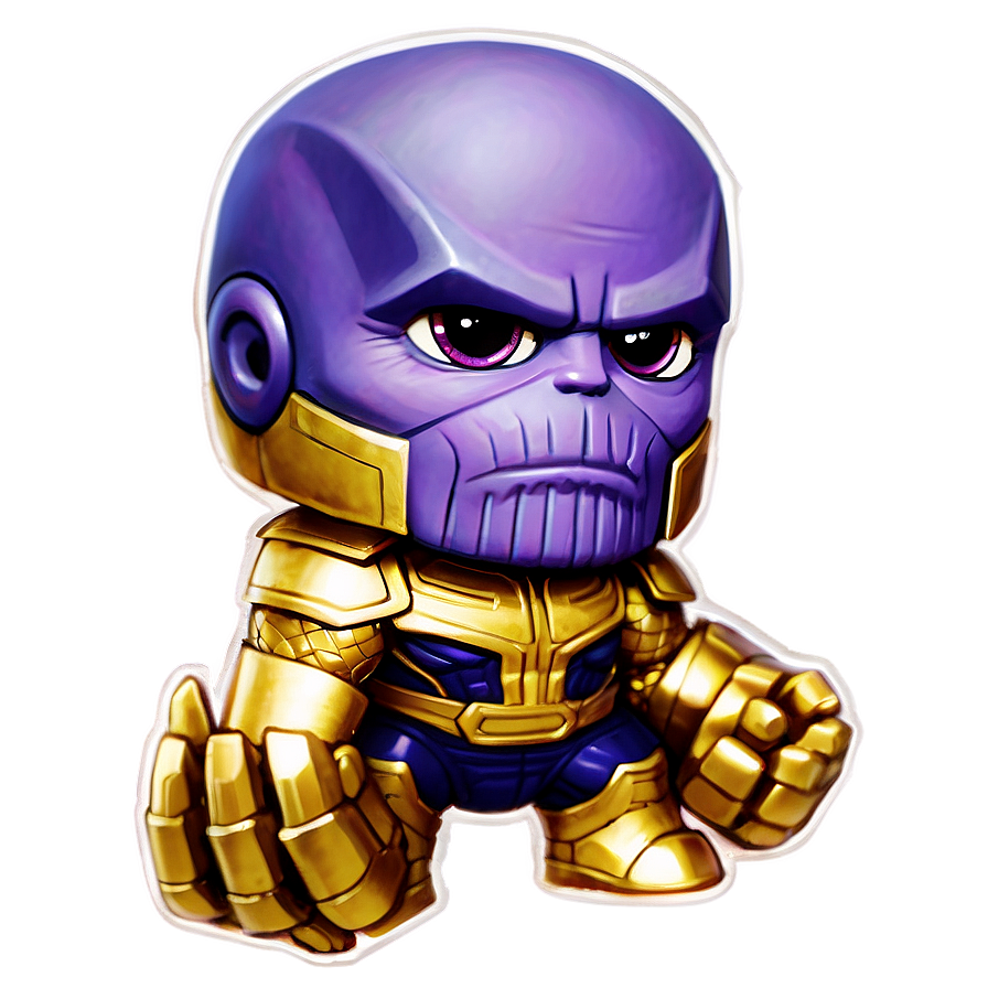 Chibi Style Thanos Png 21 PNG image