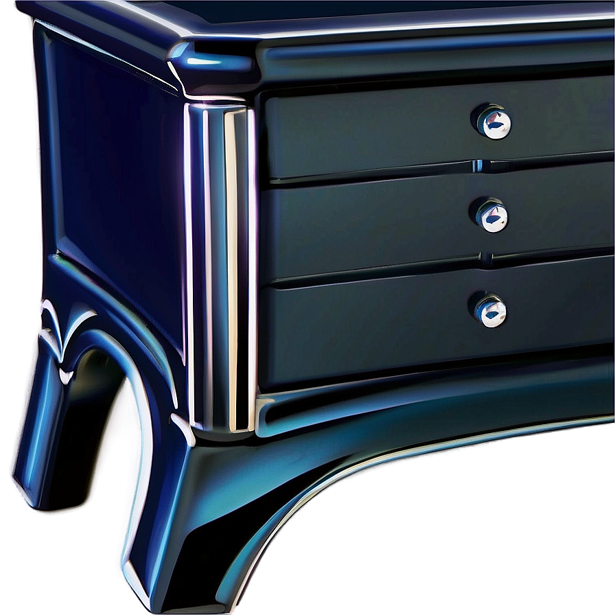 Chic Bedside Table Png 05042024 PNG image