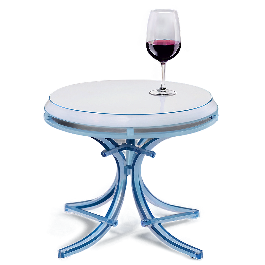 Chic Bistro Table Png Dck PNG image