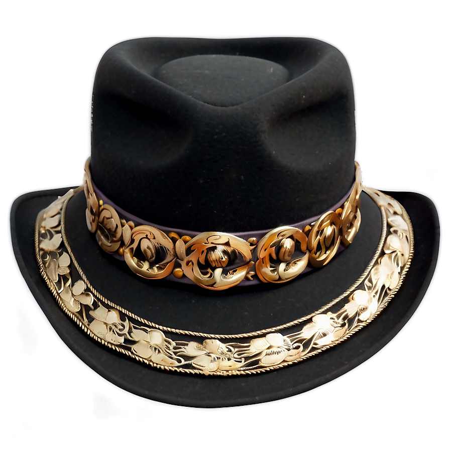 Chic Black Cowboy Hat Png Kdw PNG image