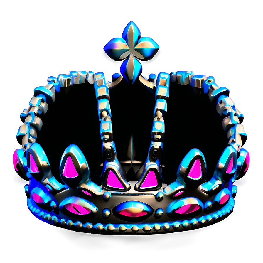 Chic Neon Crown Png Xtp26 PNG image