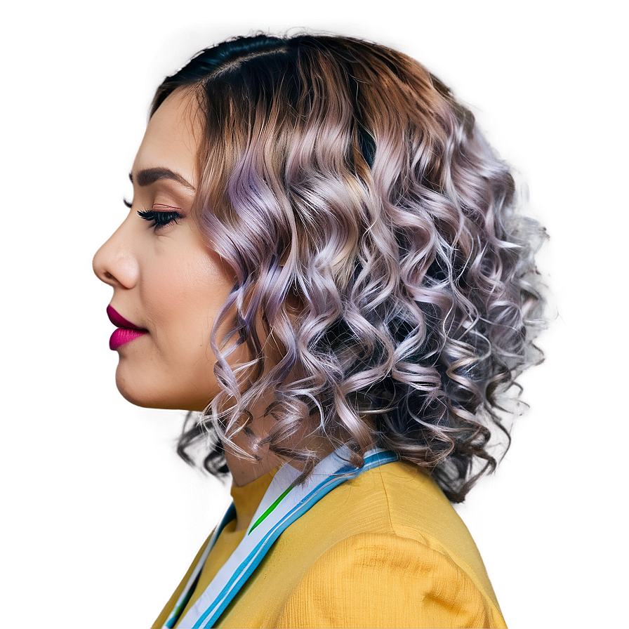 Chic Perm For Everyday Png 45 PNG image