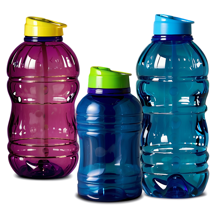 Chic Plastic Water Bottle Png 06122024 PNG image