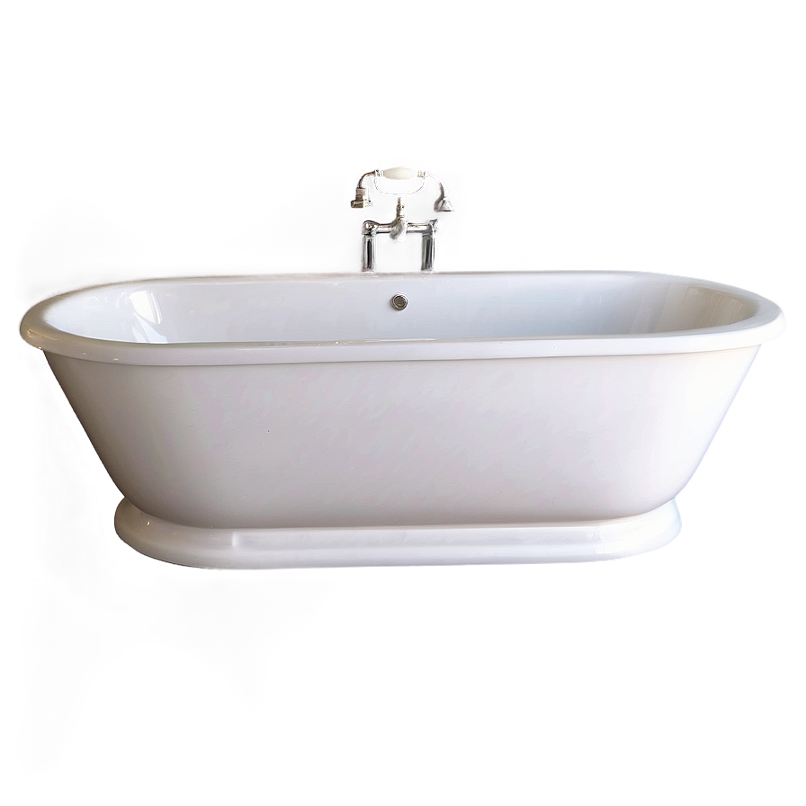 Chic Rectangle Freestanding Tub Png 87 PNG image