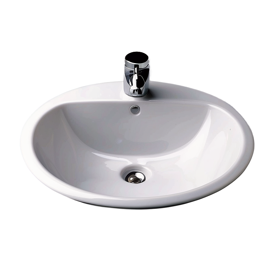 Chic Semi-recessed Sink Png Crm84 PNG image