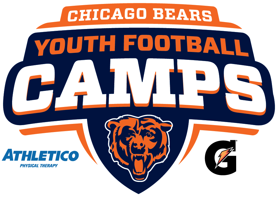 Chicago Bears Youth Football Camps Logo PNG image