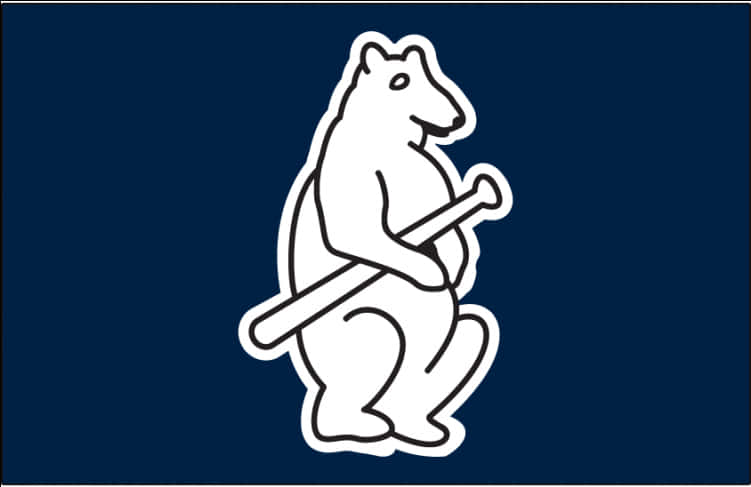 Chicago Cubs Alternate Bear Logo PNG image