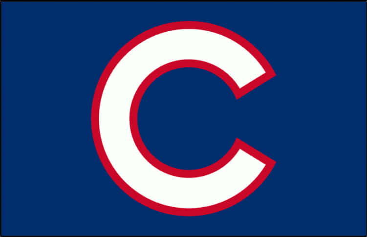 Chicago Cubs Logo Blue Background PNG image