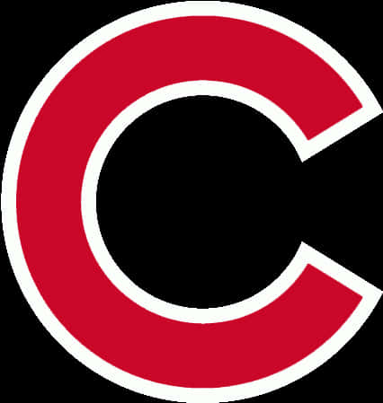 Chicago Cubs Redand White Logo PNG image