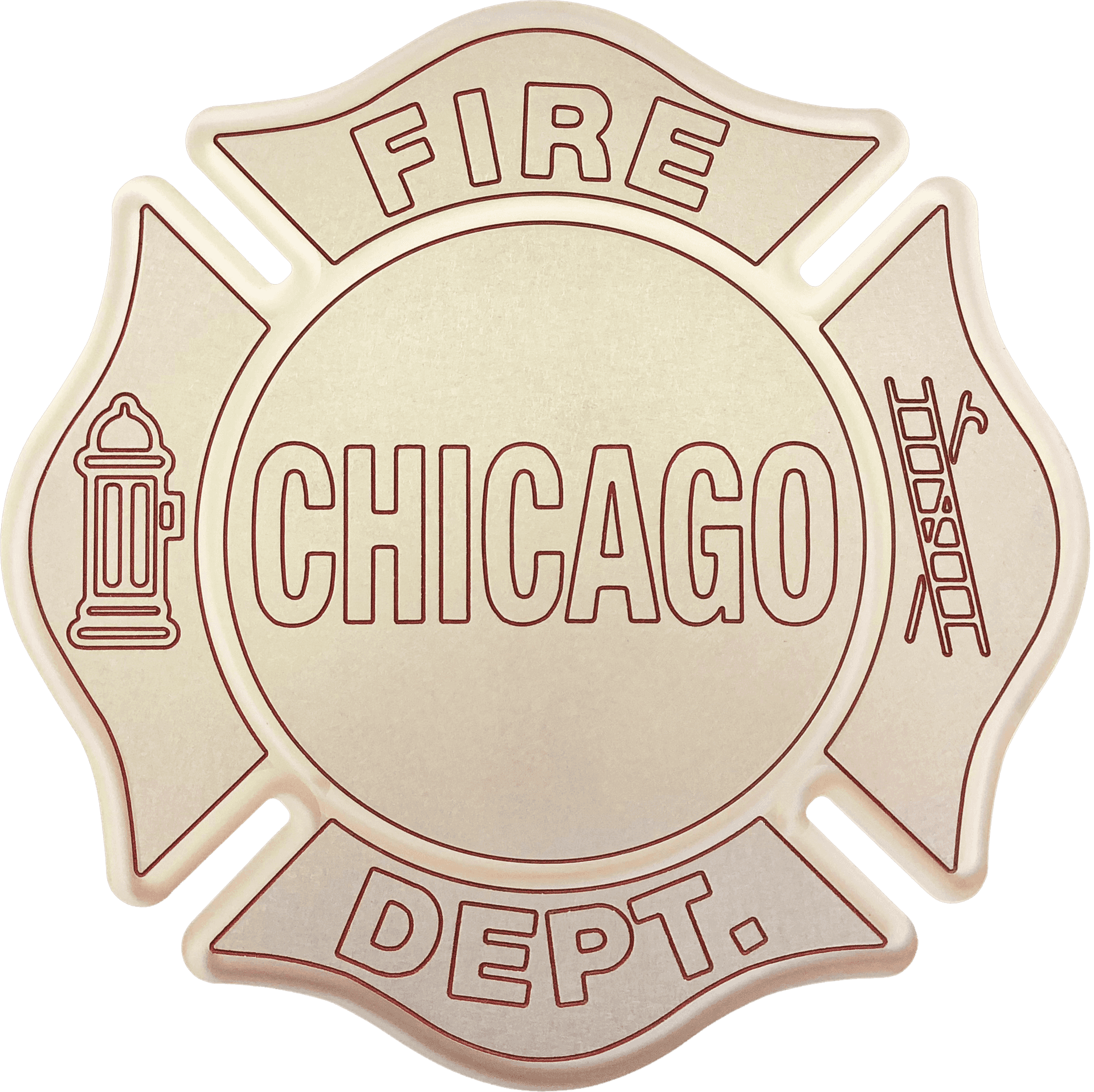Chicago Fire Department Badge PNG image