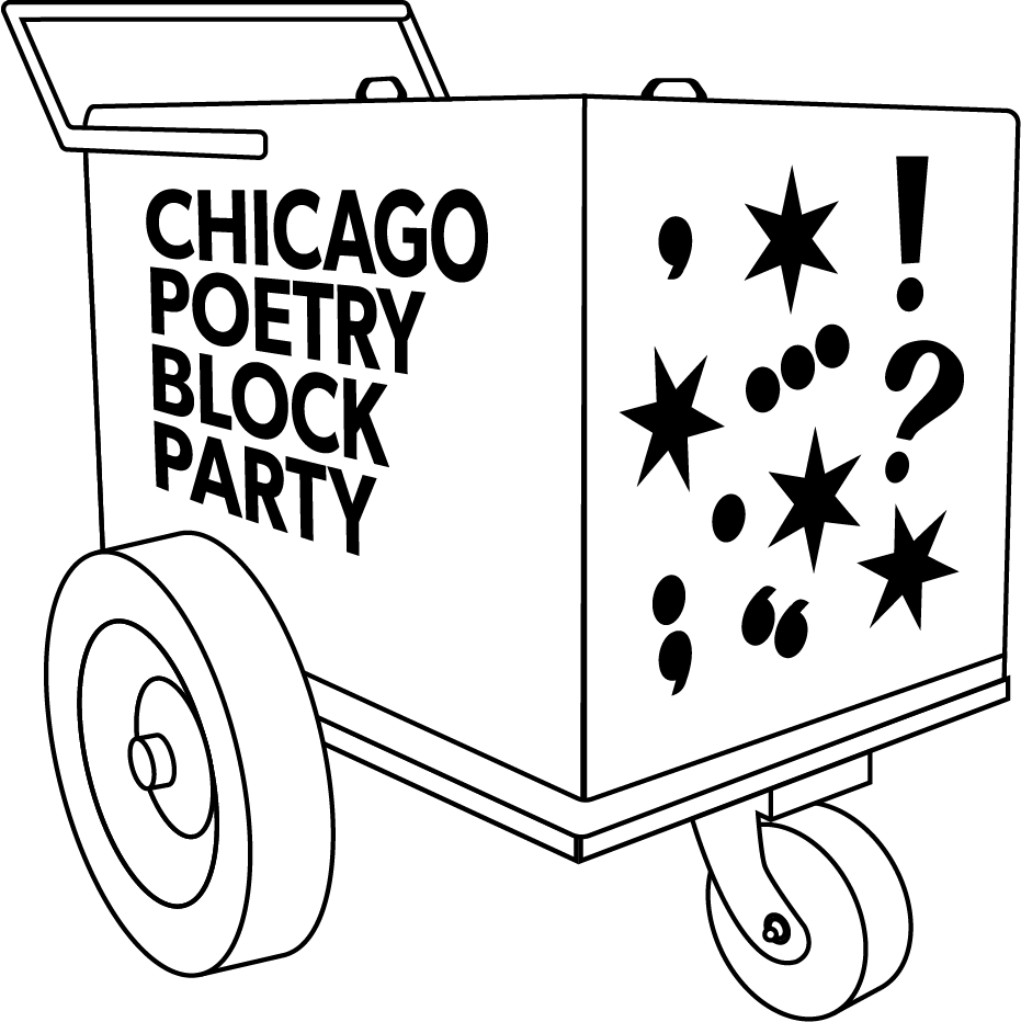 Chicago Poetry Block Party Cart PNG image