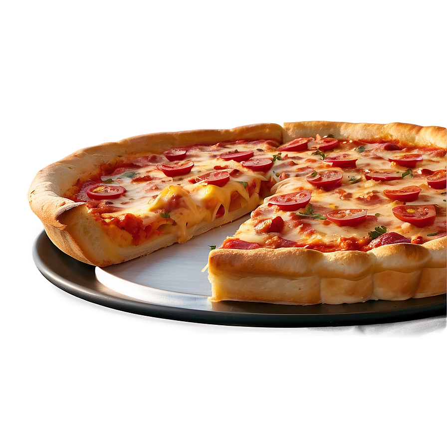 Chicago Style Pizza Png 04292024 PNG image