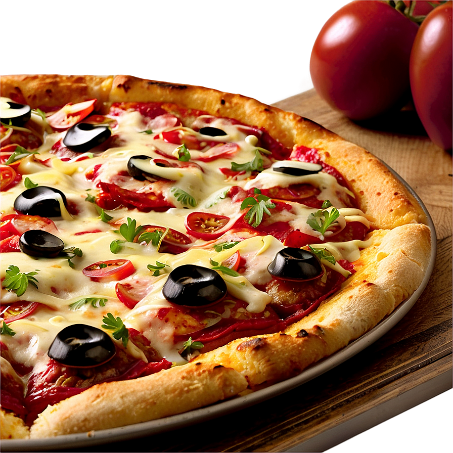 Chicago Style Pizza Png Duk PNG image