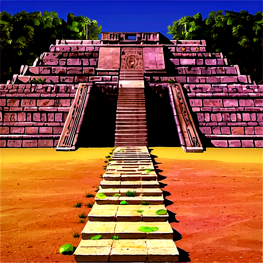 Chichen Itza Ball Court Png 06252024 PNG image