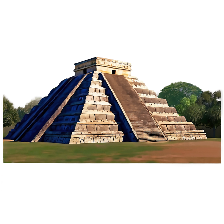 Chichen Itza Ball Court Png Qwa PNG image