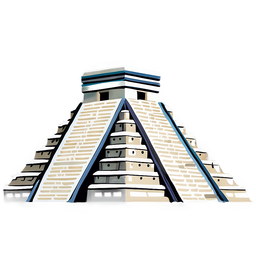 Chichen Itza Kukulkan Pyramid Png Gkn PNG image