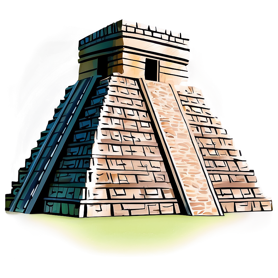 Chichen Itza Majestic Ruins Png 06252024 PNG image