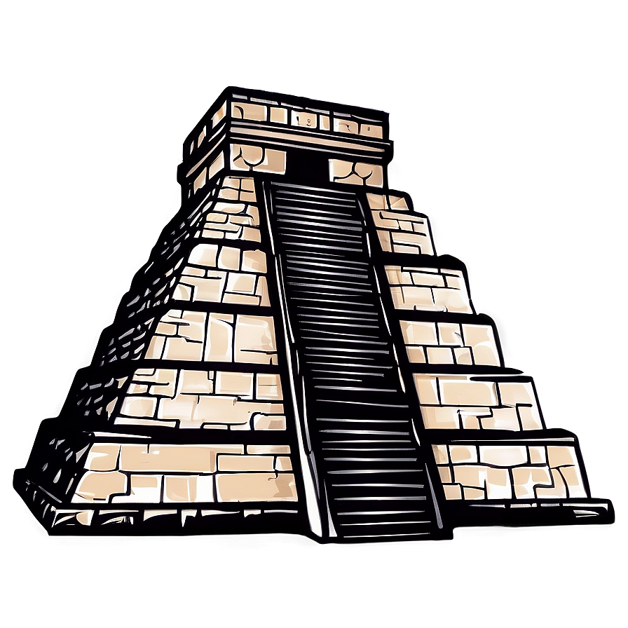 Chichen Itza Night Illumination Png 58 PNG image