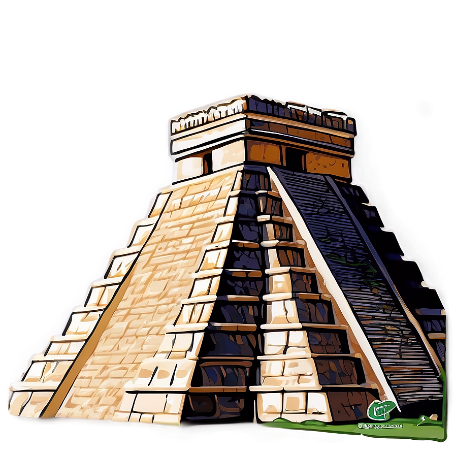 Chichen Itza Sunset View Png Vty PNG image