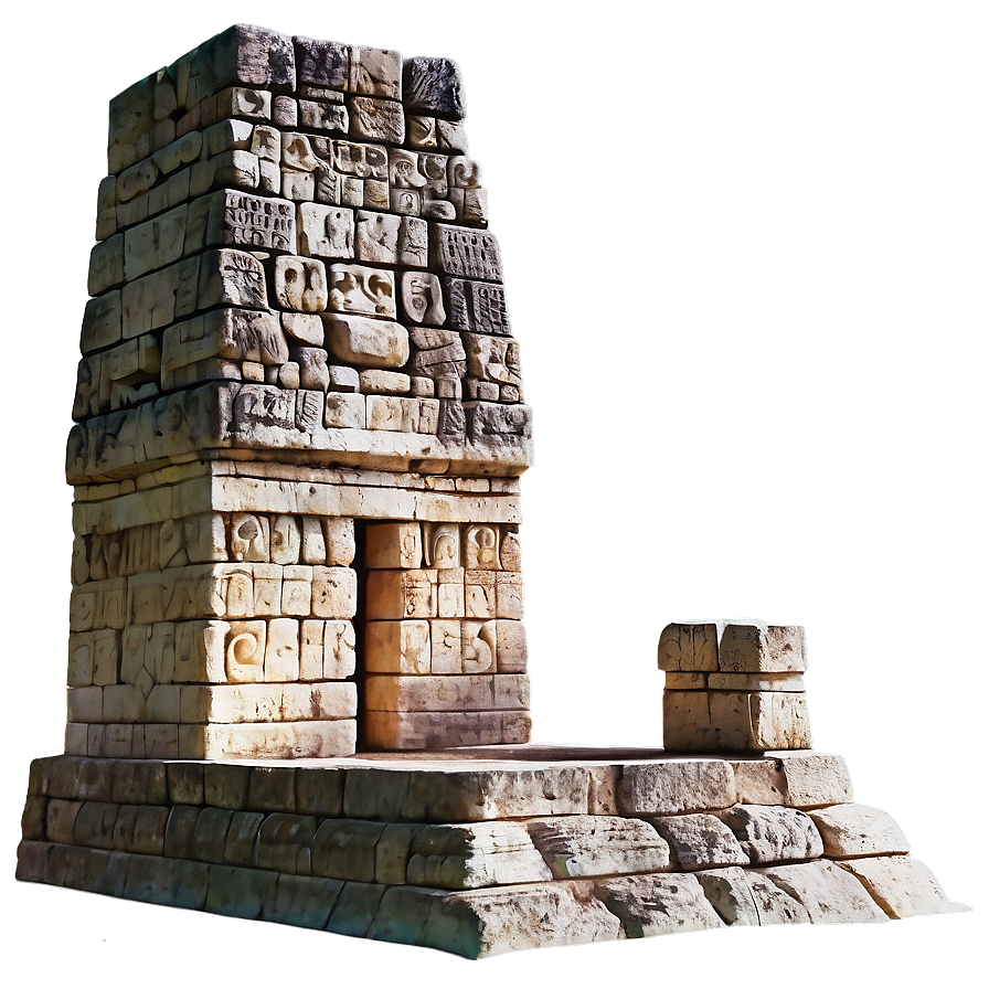 Chichen Itza Weathered Stones Png 69 PNG image