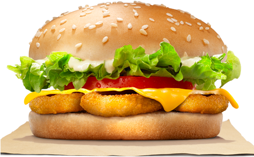 Chicken Burgerwith Cheeseand Vegetables.png PNG image