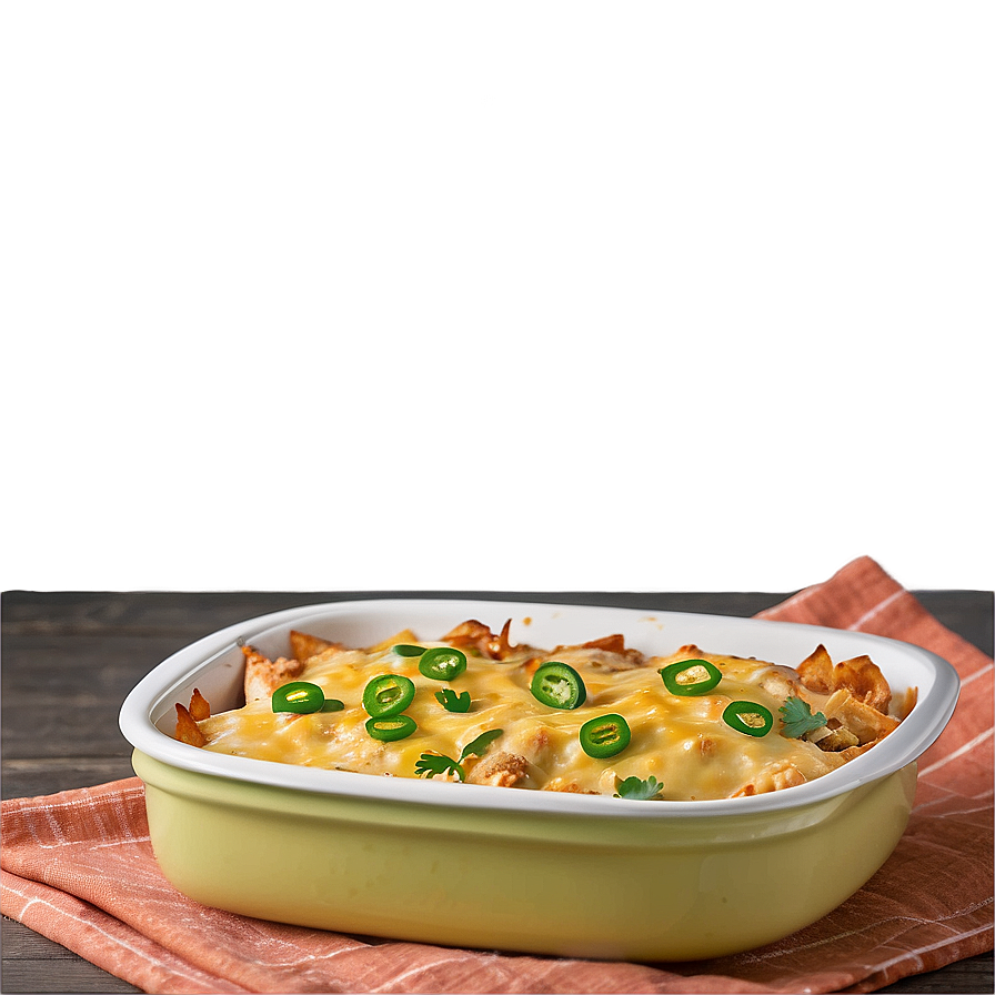 Chicken Nacho Bake Png 22 PNG image