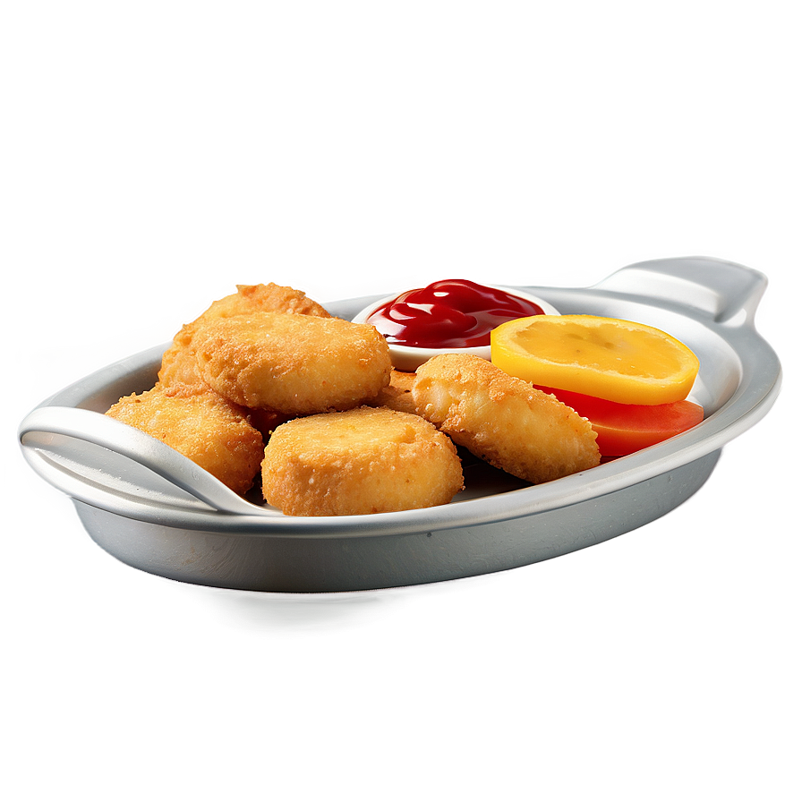 Chicken Nuggets Platter Png Orq55 PNG image