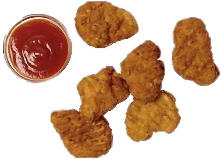 Chicken Nuggetswith Dipping Sauce PNG image