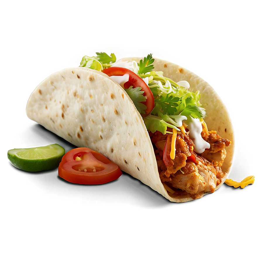 Chicken Taco Png 05042024 PNG image