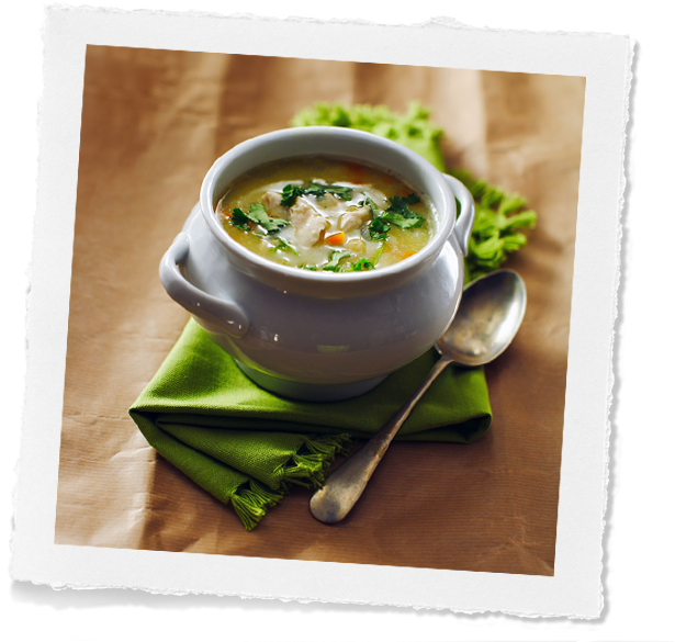 Chicken Vegetable Soup Bowl PNG image