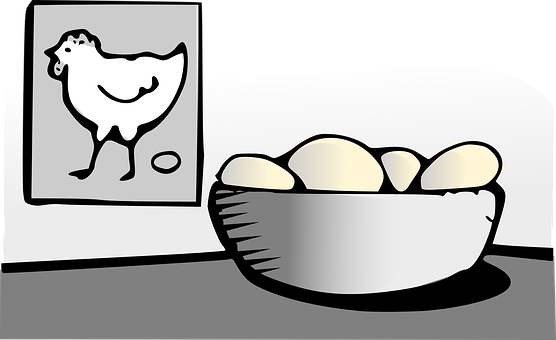 Chickenand Eggs Still Life PNG image