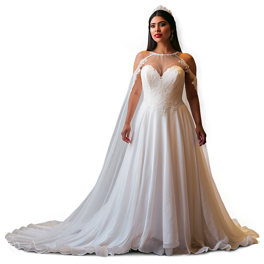 Chiffon Wedding Dresses Png Spc66 PNG image