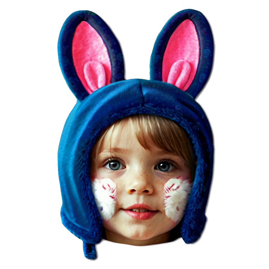 Child Bunny Hat Art Png 84 PNG image