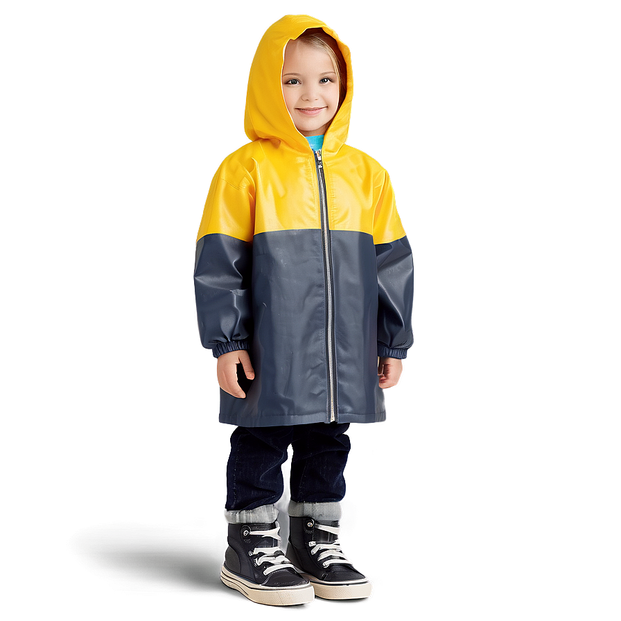 Child In Raincoat Png 05242024 PNG image