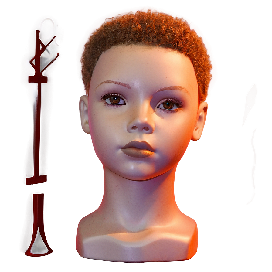 Child Mannequin Head For Accessories Png Rgt PNG image