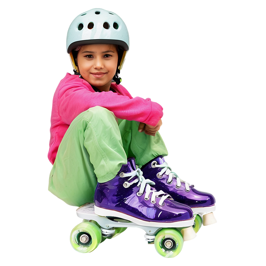 Child On Roller Skates Png Aqr28 PNG image