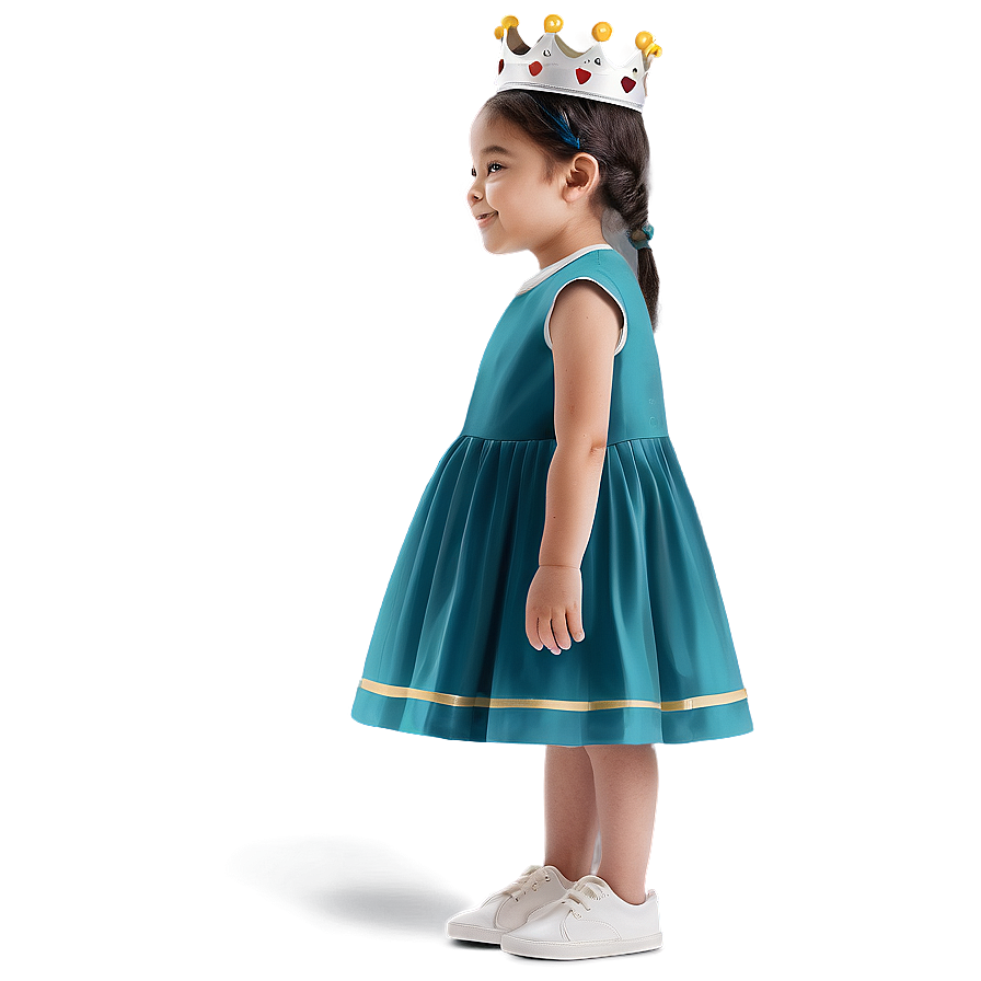 Child Wearing Crown Png Uxj PNG image