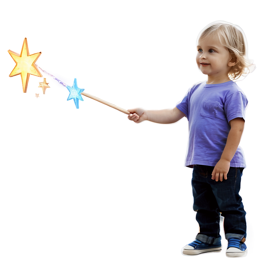 Child With Magic Wand Png Jbd PNG image