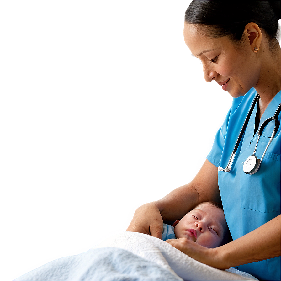 Childbirth Nurse Png Hhw PNG image