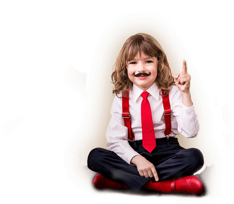 Childin Disguise Pointing Up PNG image